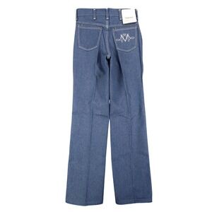 Maverick Straight Leg Jeans Boys 12 Regular Vintage 70s Blue Denim Deadstock USA